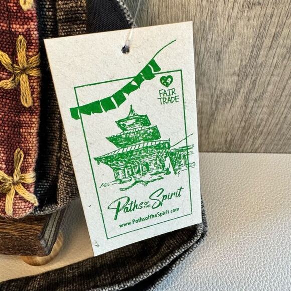 Canvas Fabric Purse Boho Crossbody Bag New FAST SHIP - Picture 2 of 12